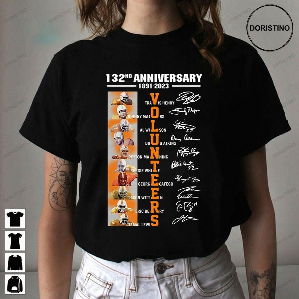 132nd Anniversary 1891 2023 Volunteers Limited Edition T-shirts